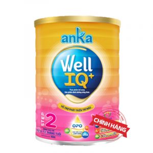 Sữa Anka Well IQ+ Step 1 (Hộp 900g) nhập khẩu chính hãng cho trẻ từ 6 - 12 tháng