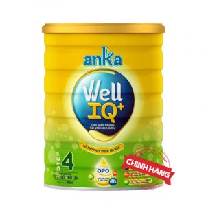 Sữa Anka Well IQ+ Step 4 (Hộp 400g) nhập khẩu chính hãng cho trẻ từ 4 - 6 tuổi