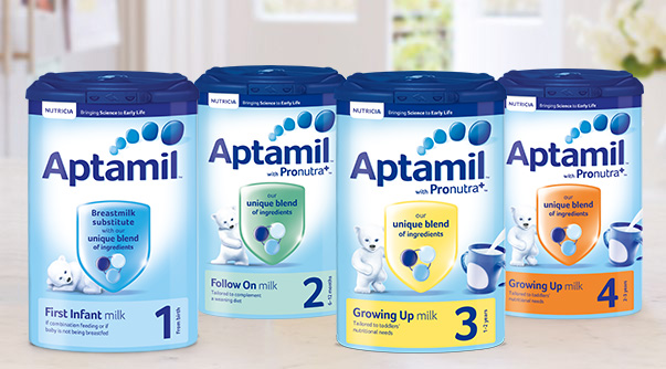 Thắc mắc & nhận xét của các bà mẹ khi cho con dùng sữa Aptamil | Shopsua.vn