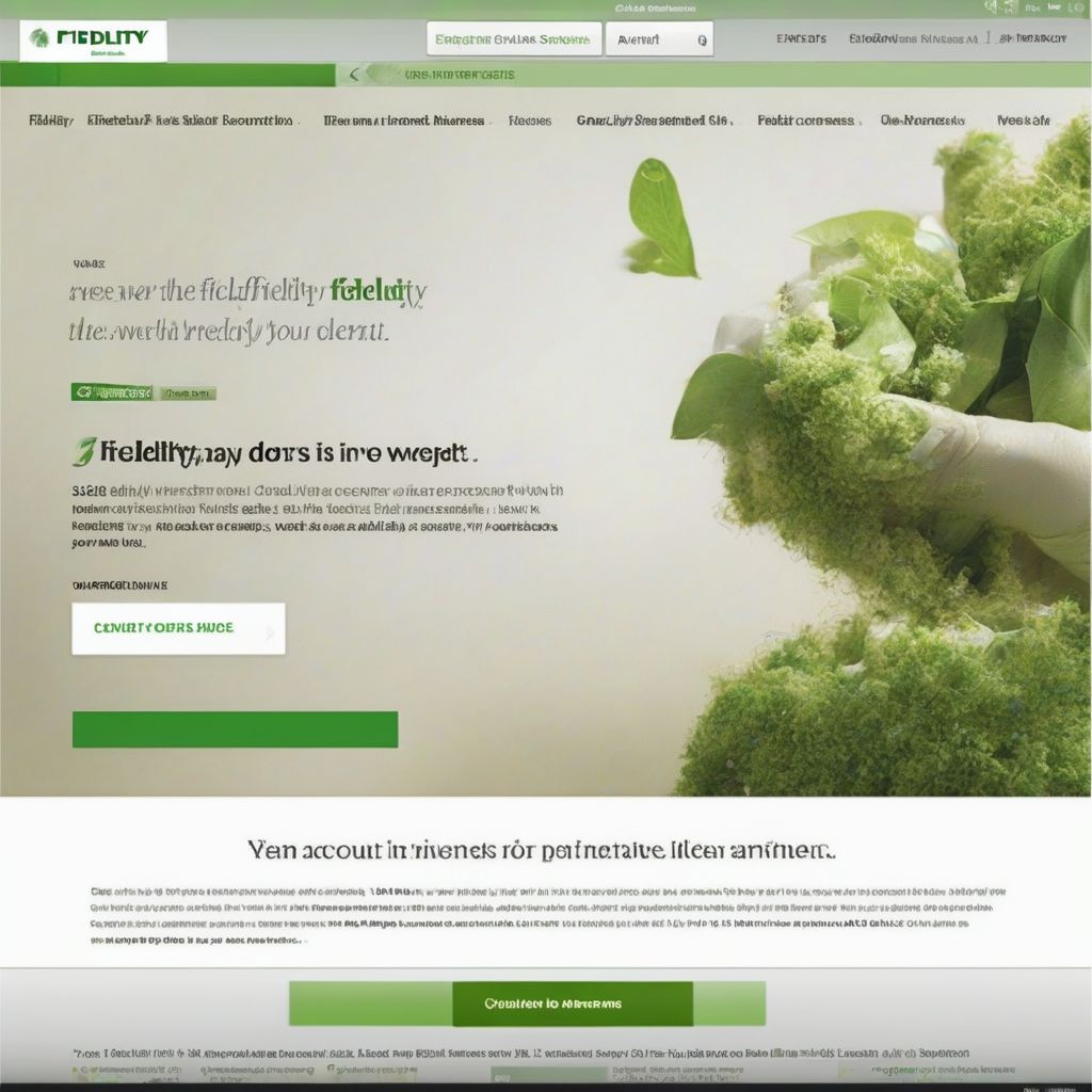 Fidelity Investments Website